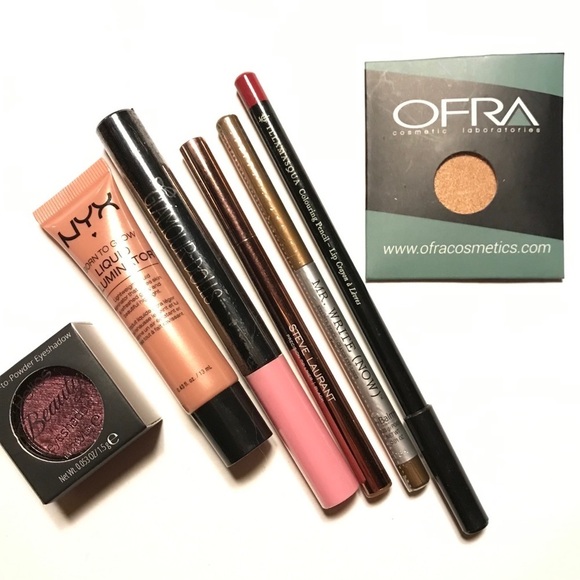 Makeup Bundle Eye, Lips, & Skin 7 items